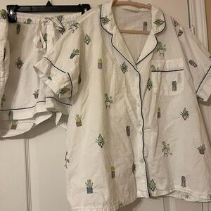Printfresh size 1X Houseplant Short set
